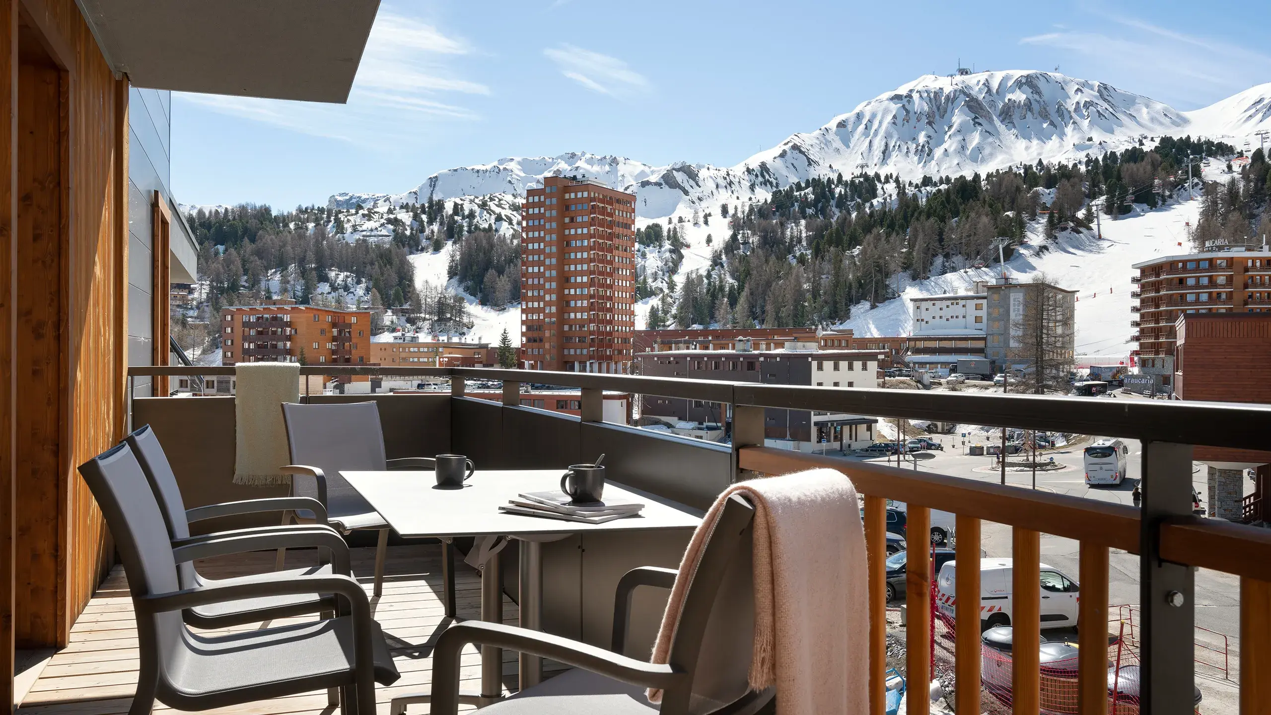 Manaka - La Plagne - Balcon avec vue
