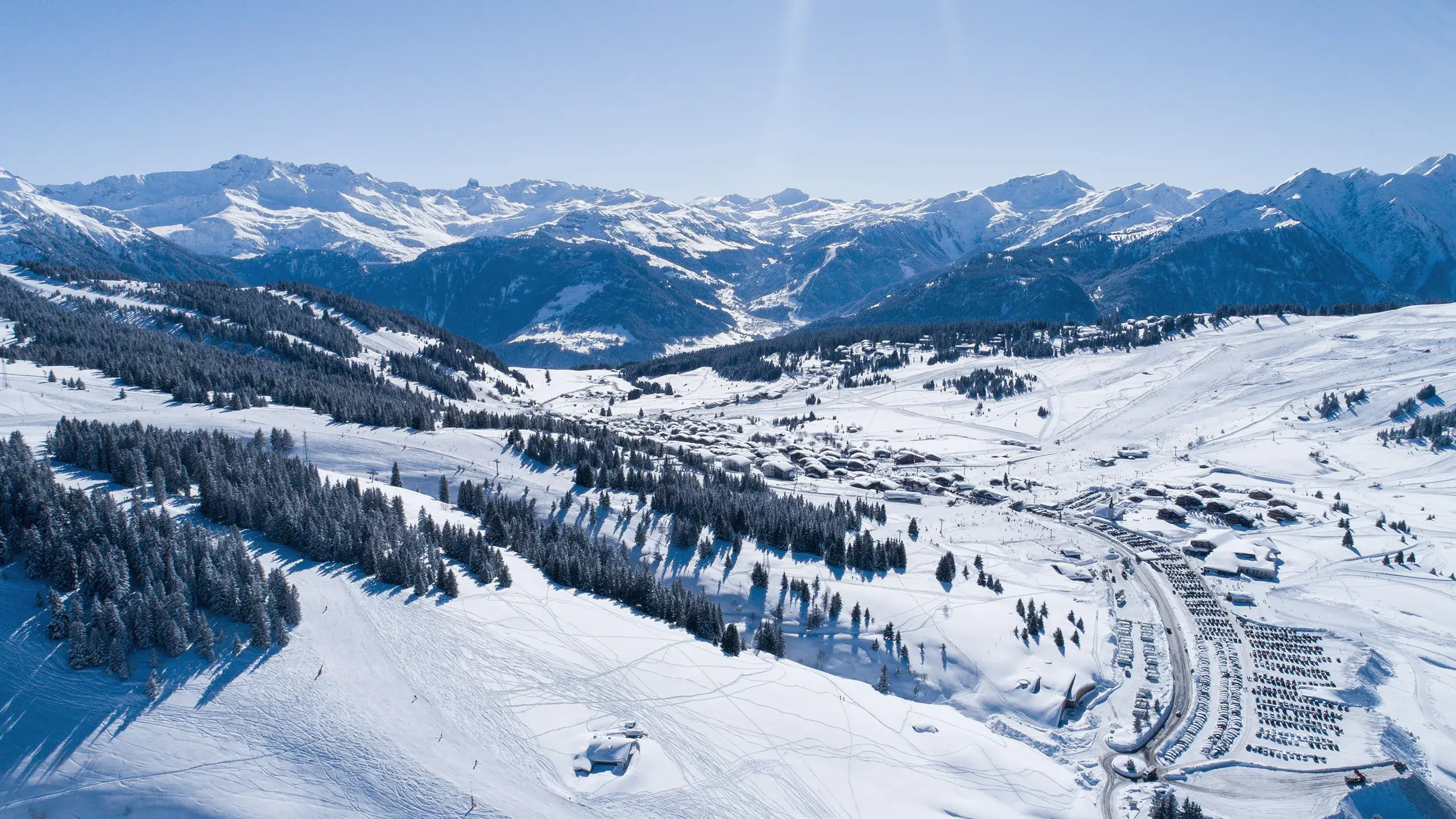 Domaine skiable des Saisies, destination Espace Diamant en Savoie