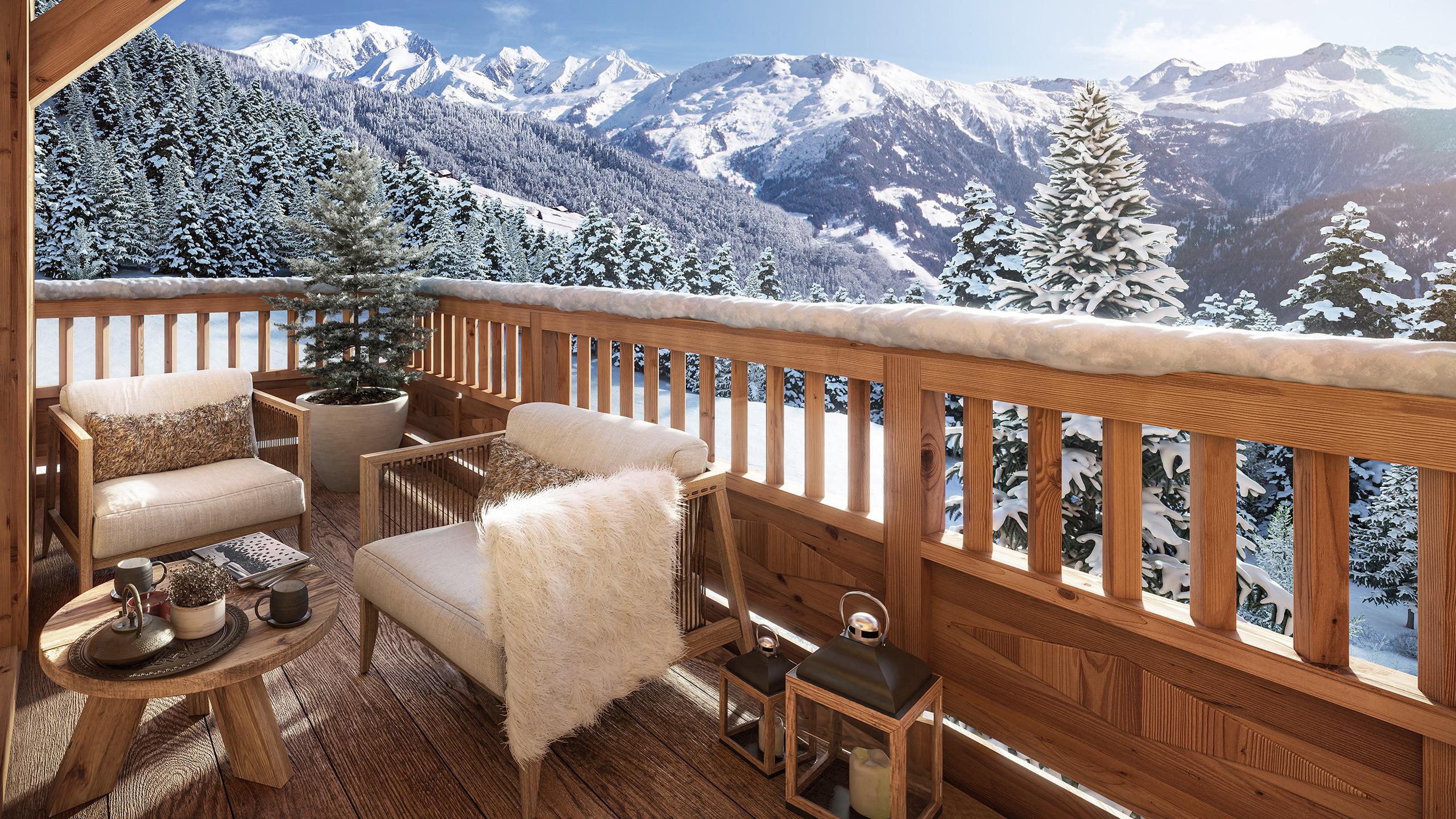Vue depuis le balcon