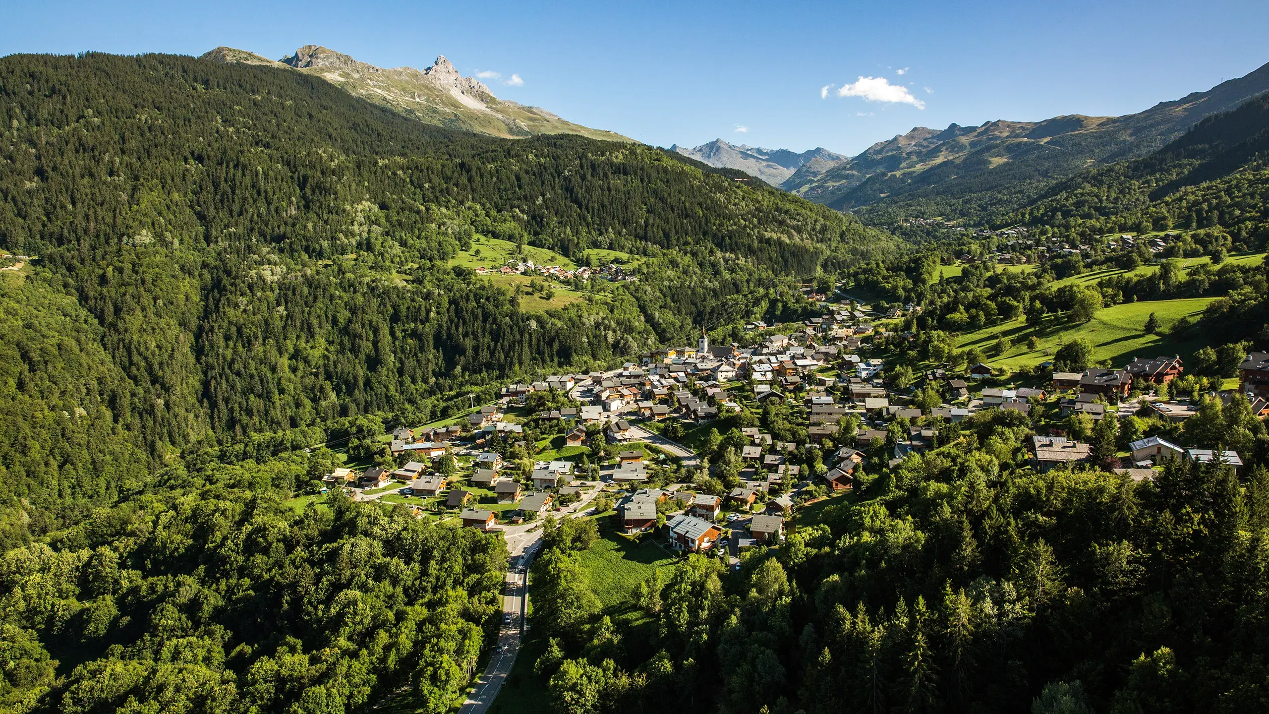 Méribel - Été - Village