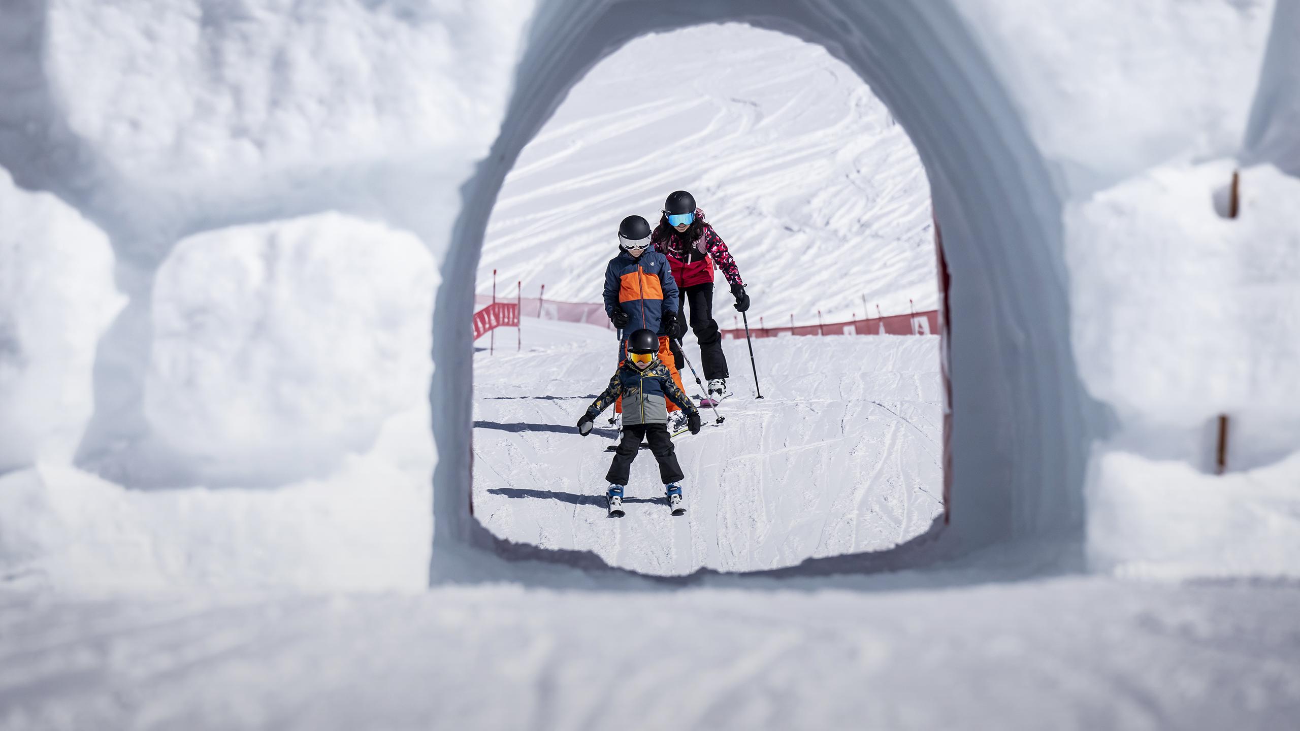 Paradiski - La Plagne - Hiver - Famille au ski