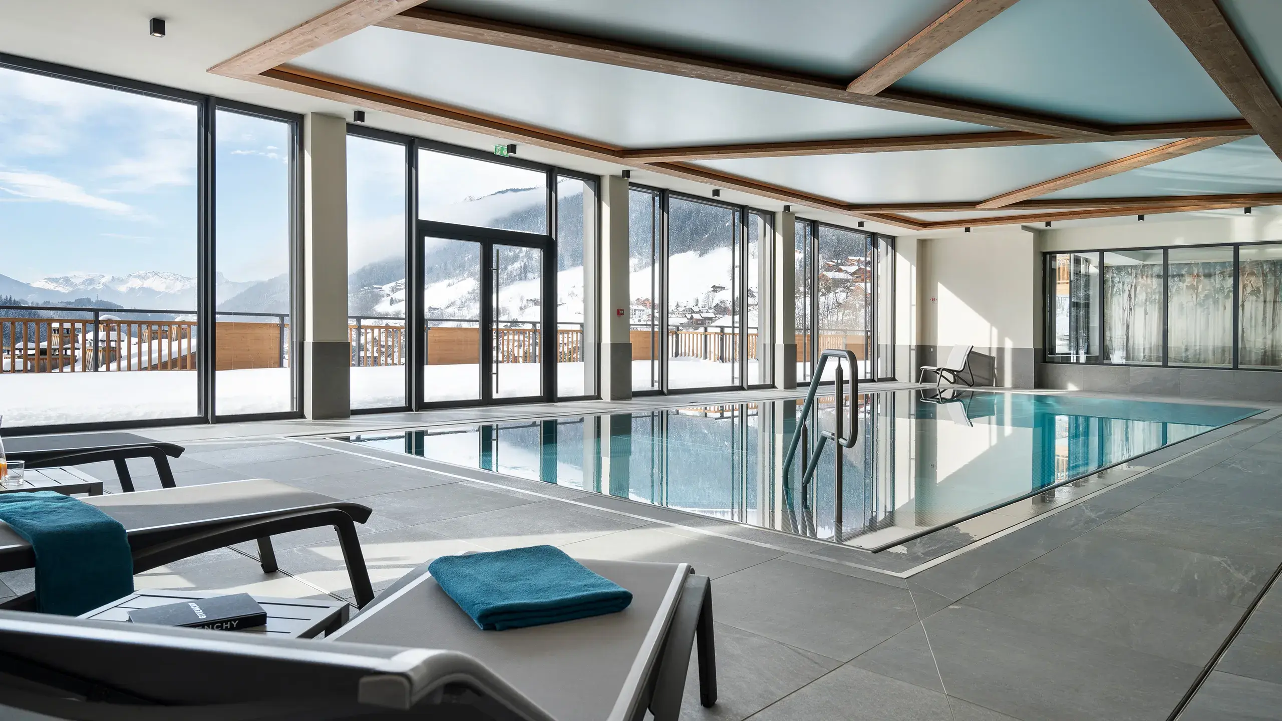 Chalets de Joy - Le Grand-Bornand - Piscine