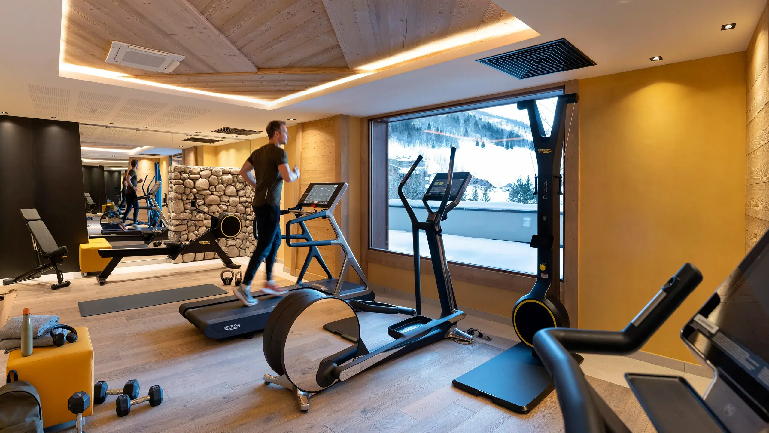 Salle de fitness - Spa Montagnes du Monde® - Résidence Akoya à Valmorel