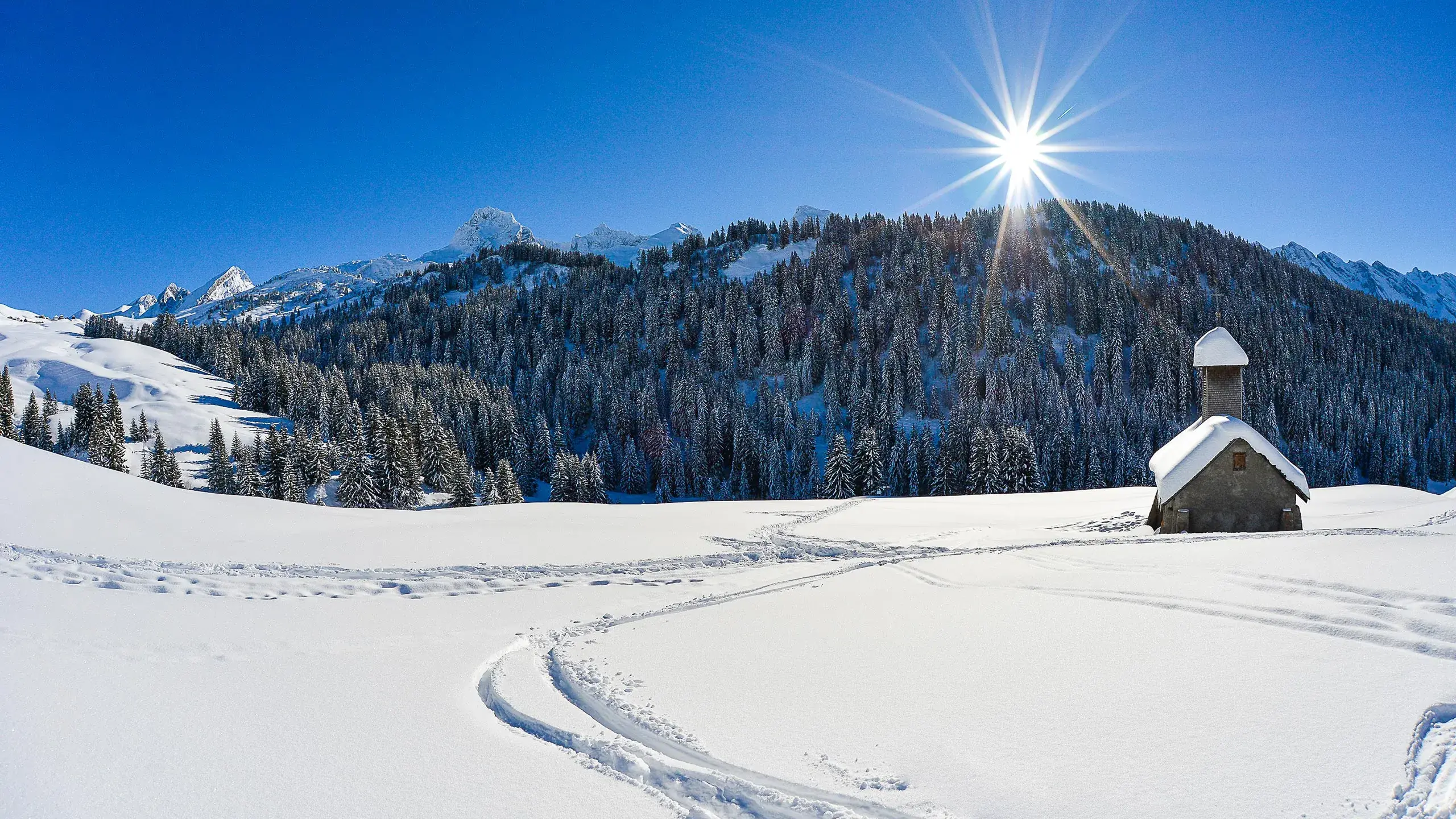 Aravis - Hiver - Paysage