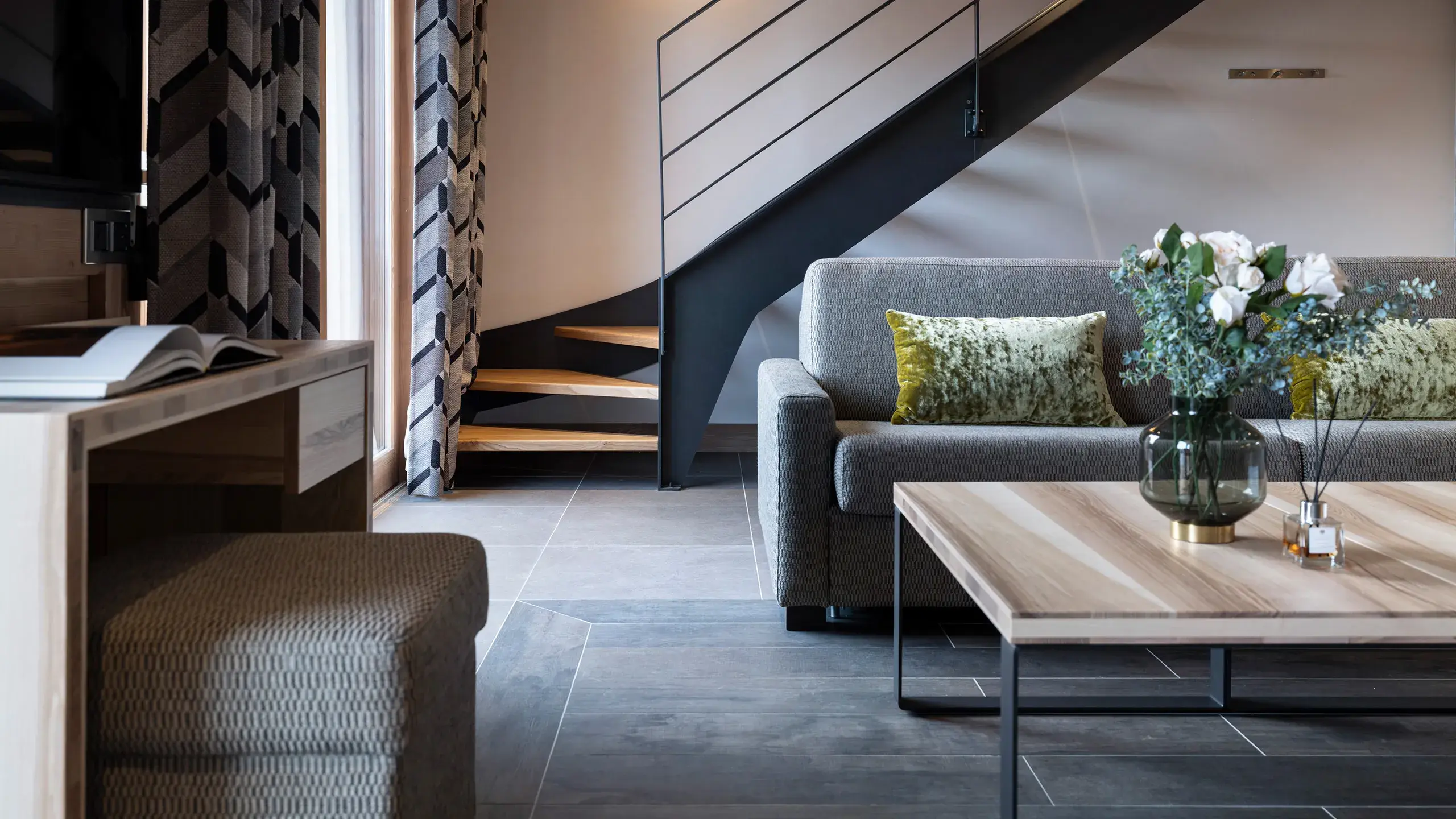 Alpen Lodge - La Rosière - Appartement - Salon