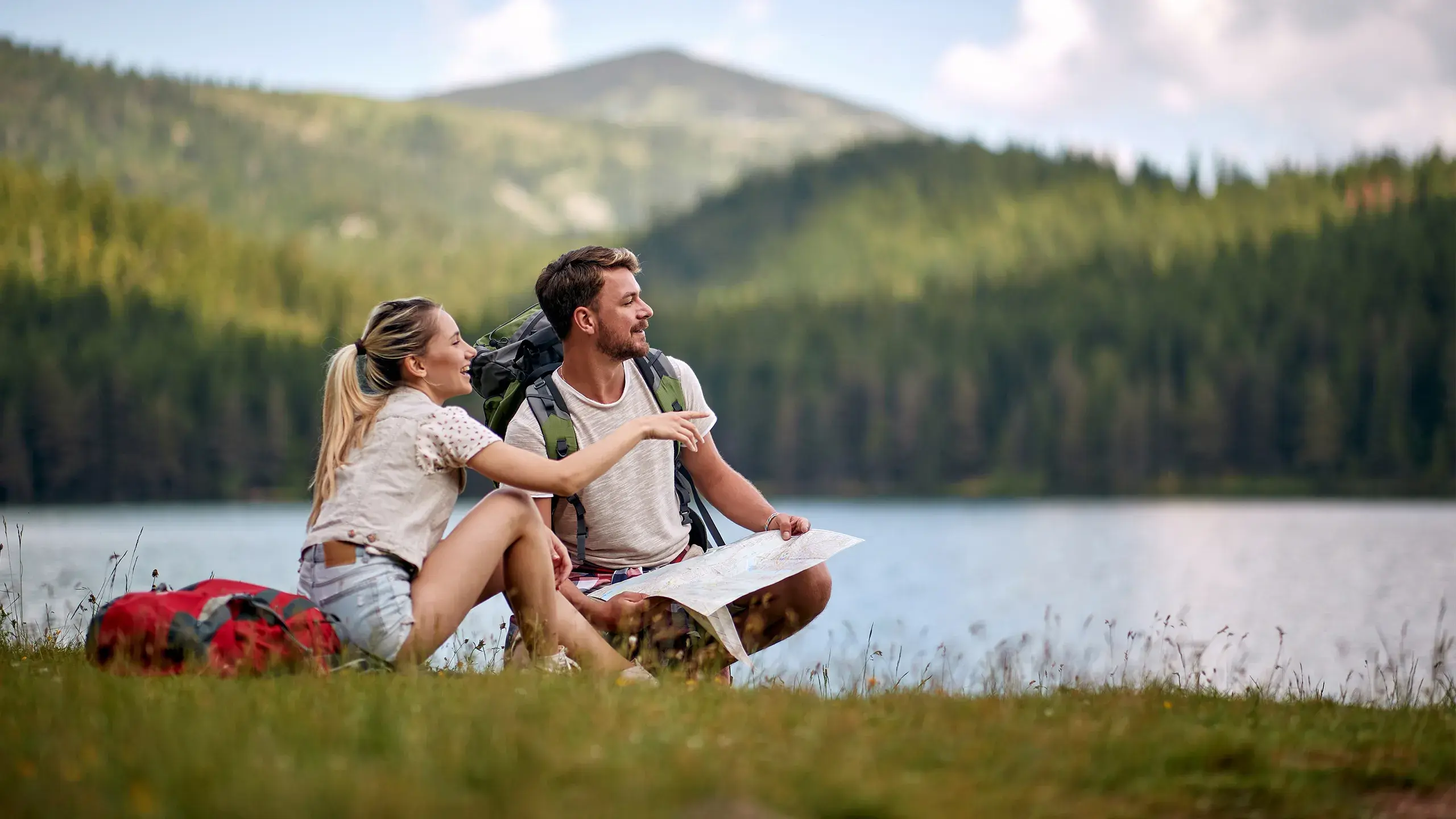 Un été dans le Massif de la Tarentaise-Vanoise, randonnée en couple
