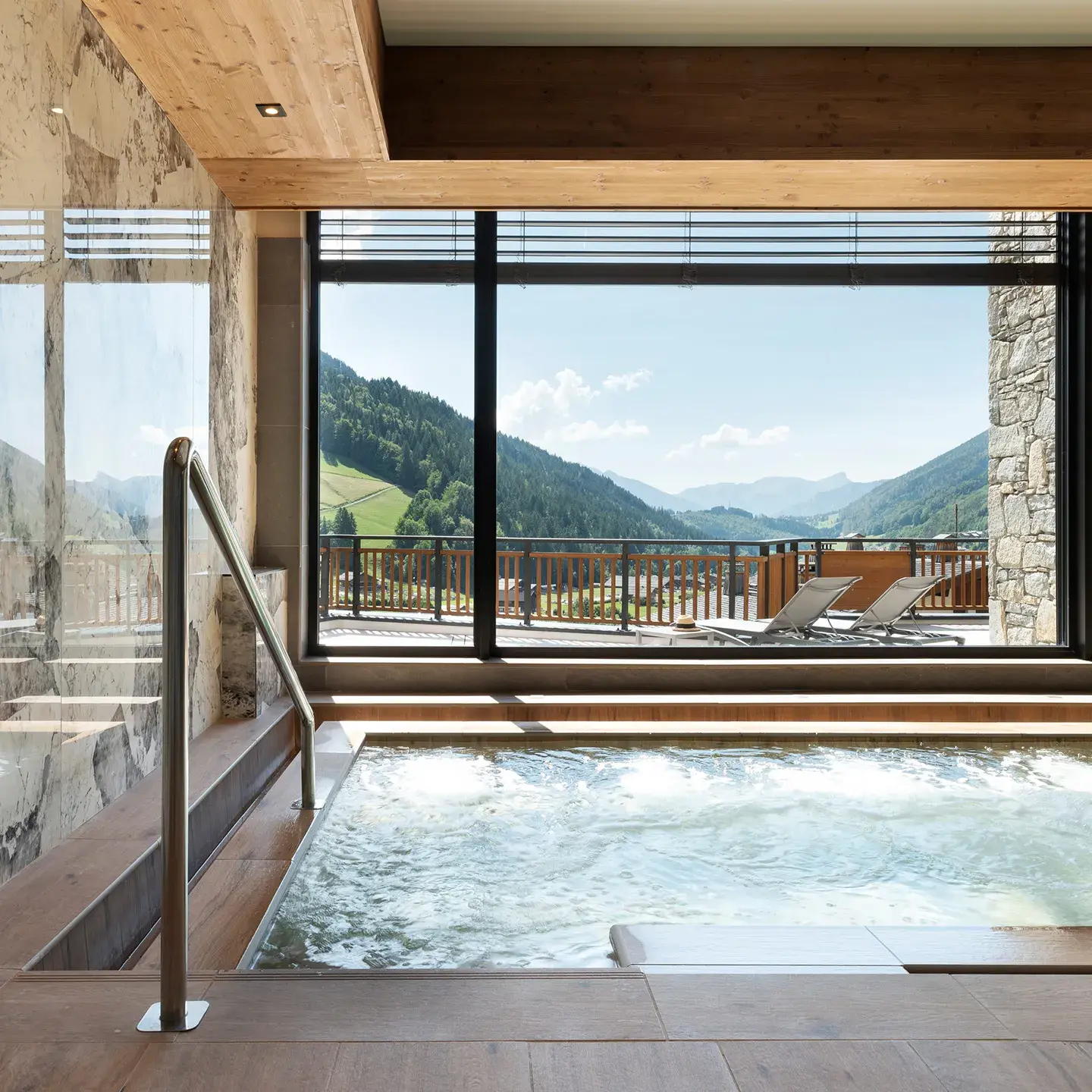 Grand Bornand - Chalets de Joy - Spa Montagnes du Monde® - Bain Bouillonnant