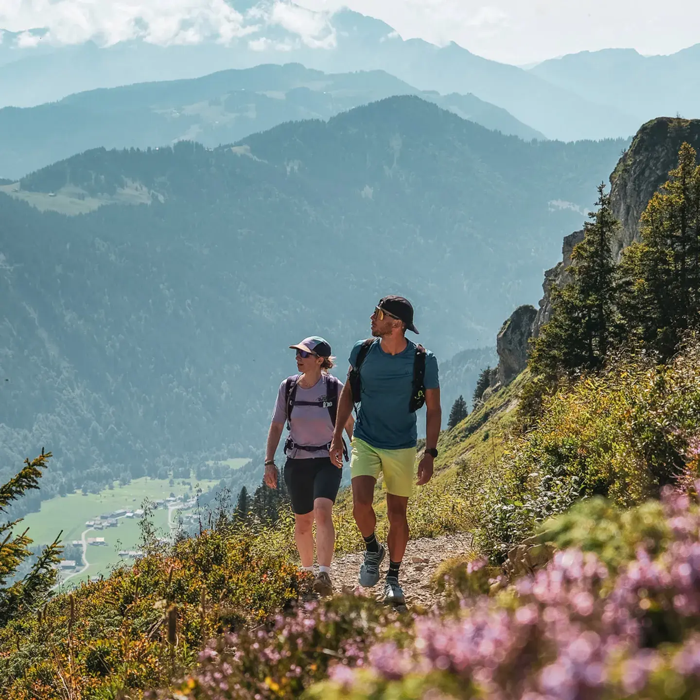Aravis - Été - Randonnée en couple