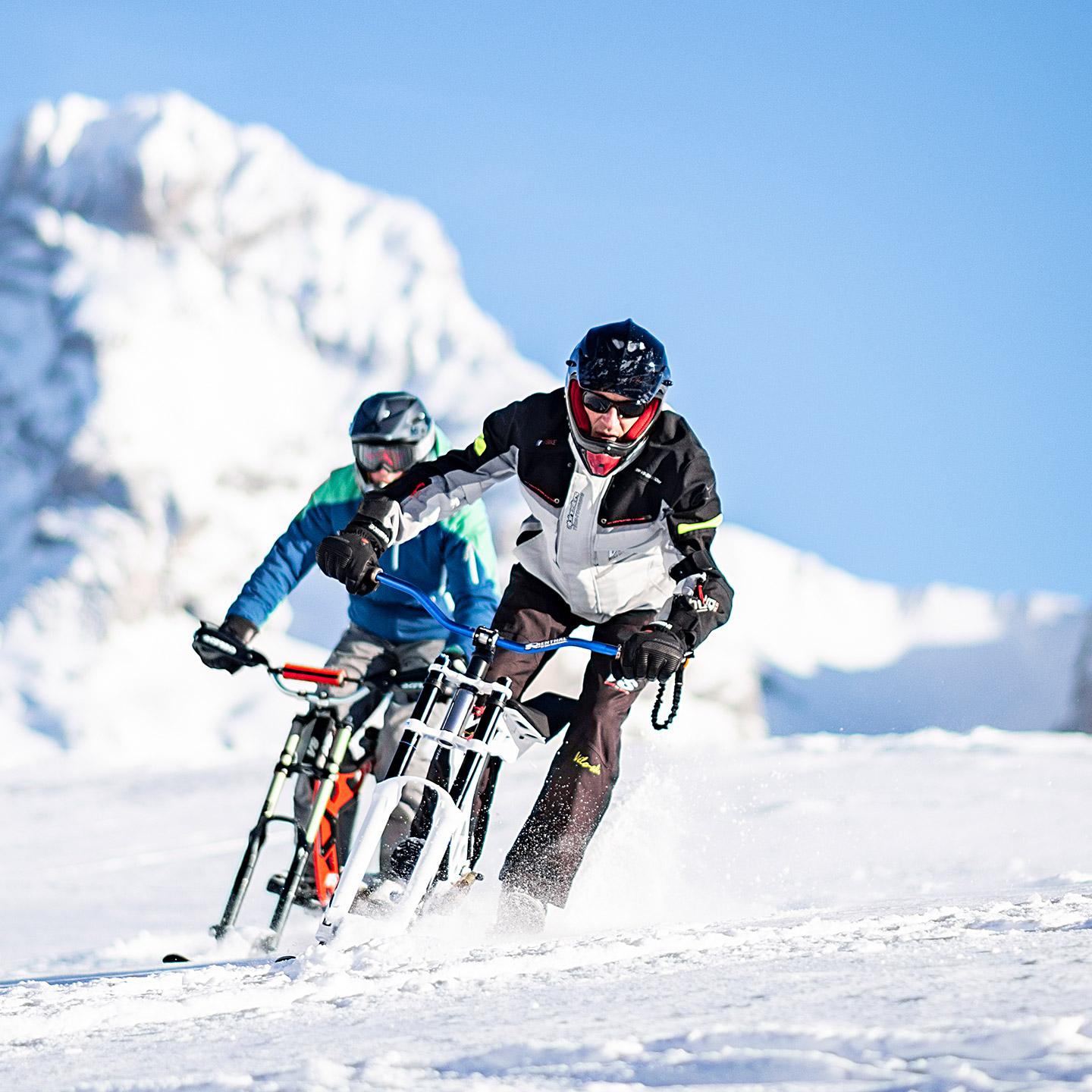 Aravis - Vélo-ski