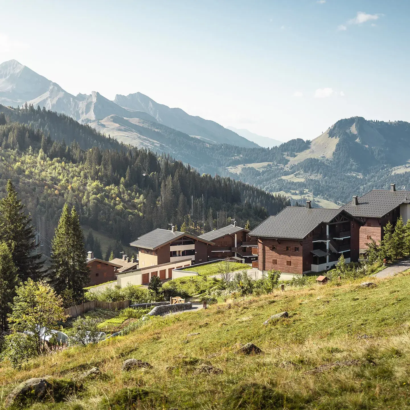 Domaine La Clusaz-Manigod - Été - Hameau