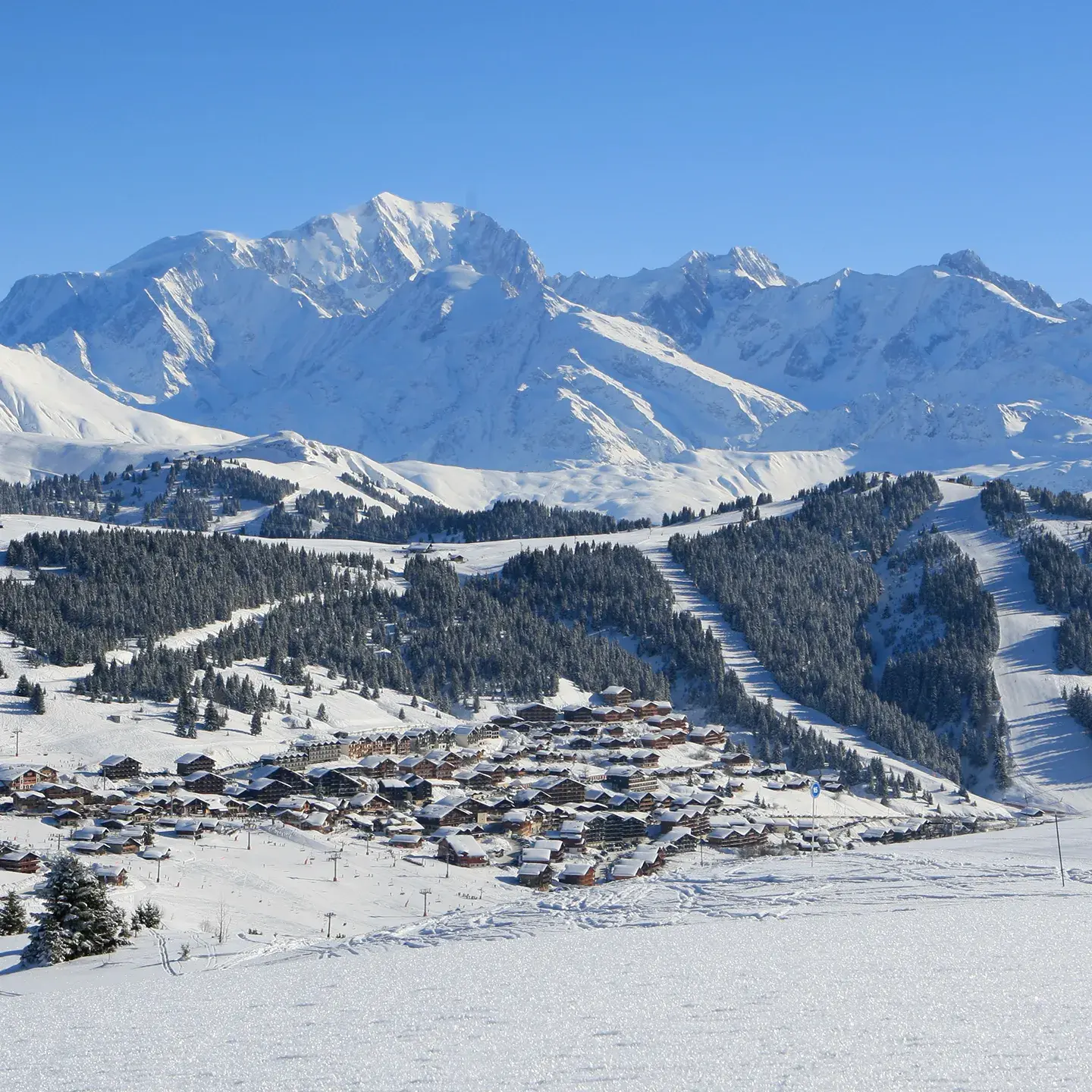 Les Saisies - Hiver - Station