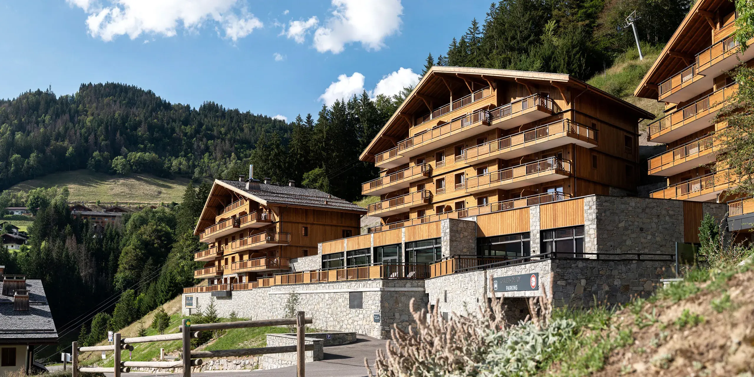 Chalets de Joy - Le Grand Bornand - Exterieur - ©Studio Bergoend 