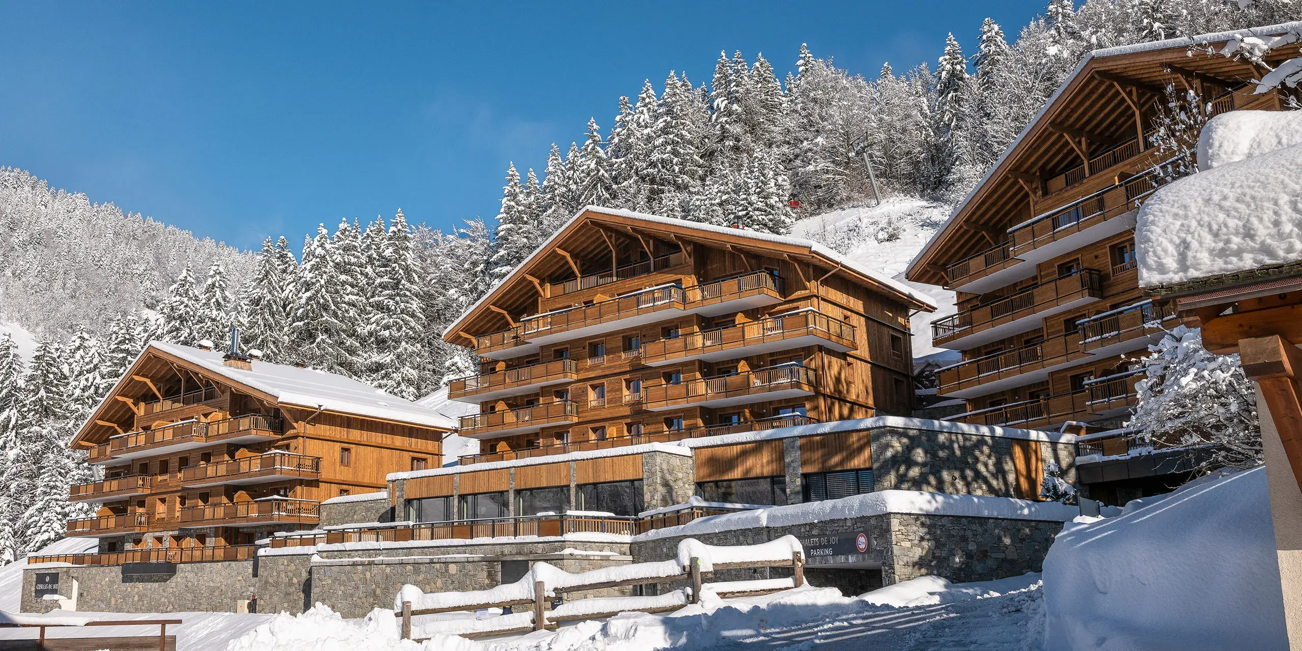 Chalets de Joy - Le Grand-Bornand - Hiver - Extérieur