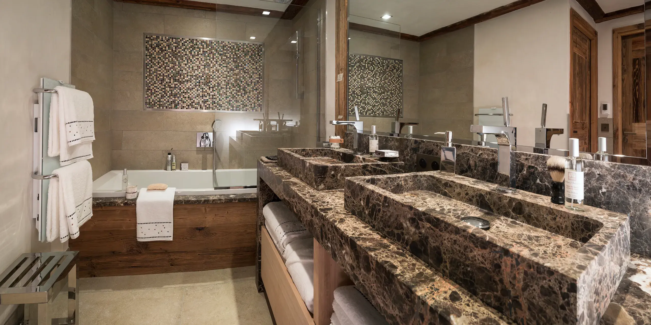 La Ferme de Juliette - Le Grand-Bornand - Salle de Bains - Baignoire