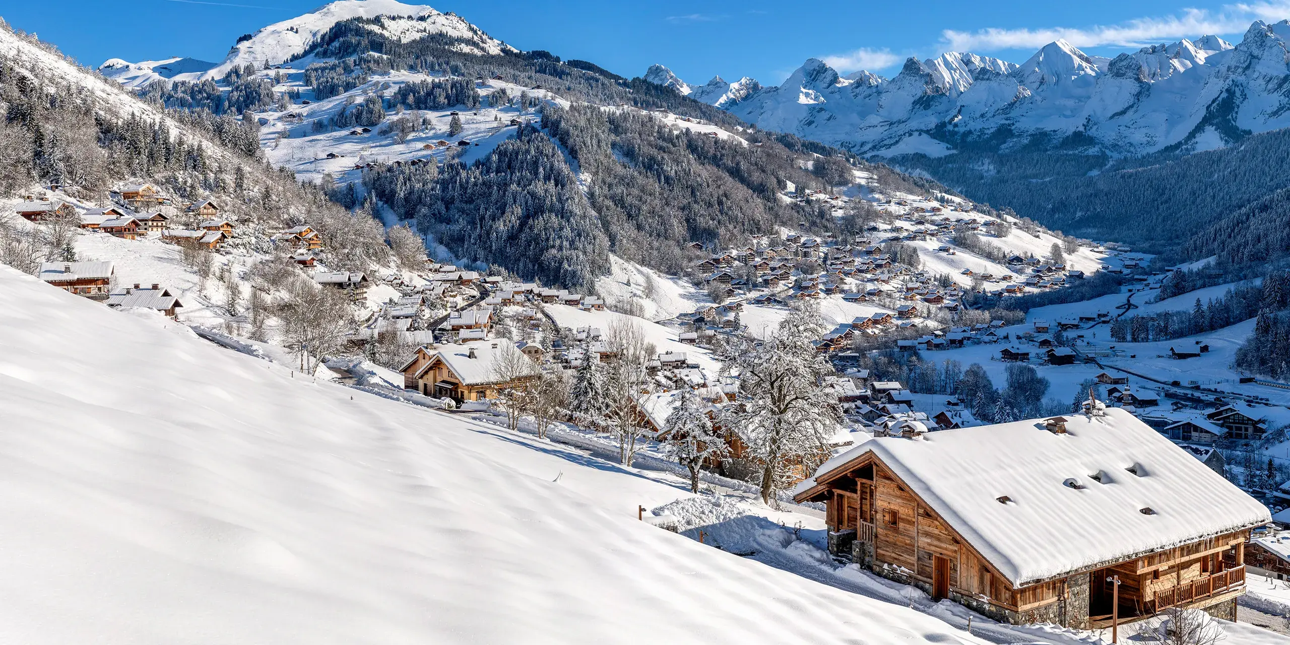 La Ferme de Juliette - Le Grand-Bornand - Hiver - Panorama