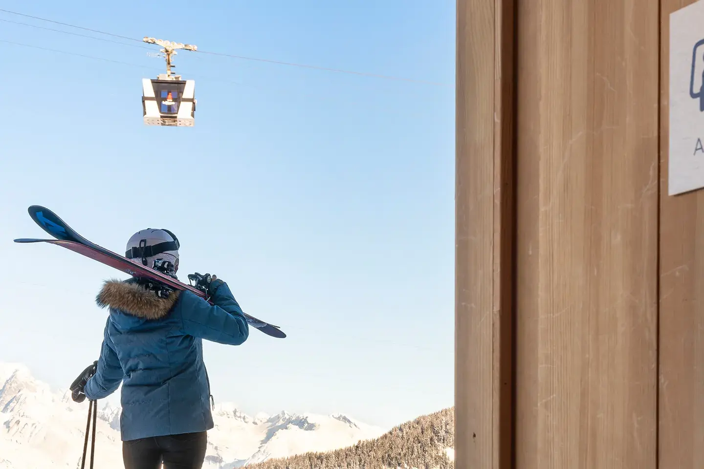 Manaka - La Plagne - Skis aux pieds
