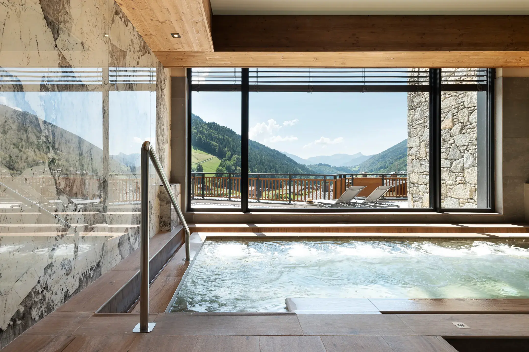 Grand Bornand - Chalets de Joy - Spa Montagnes du Monde® - Bain Bouillonnant