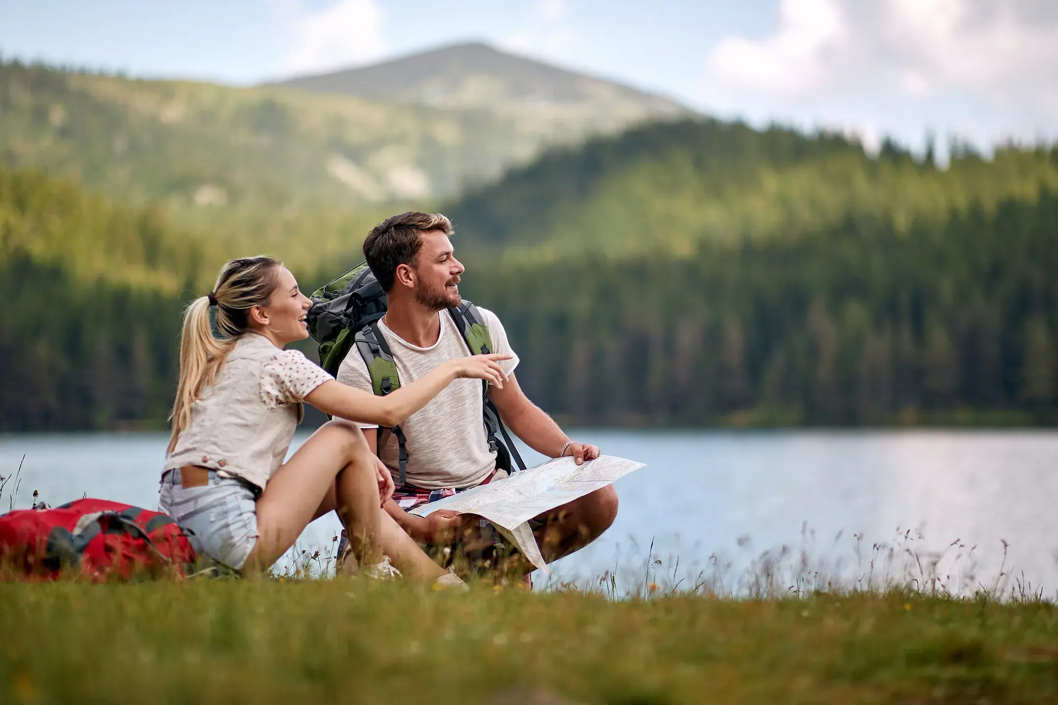 Un été dans le Massif de la Tarentaise-Vanoise, randonnée en couple