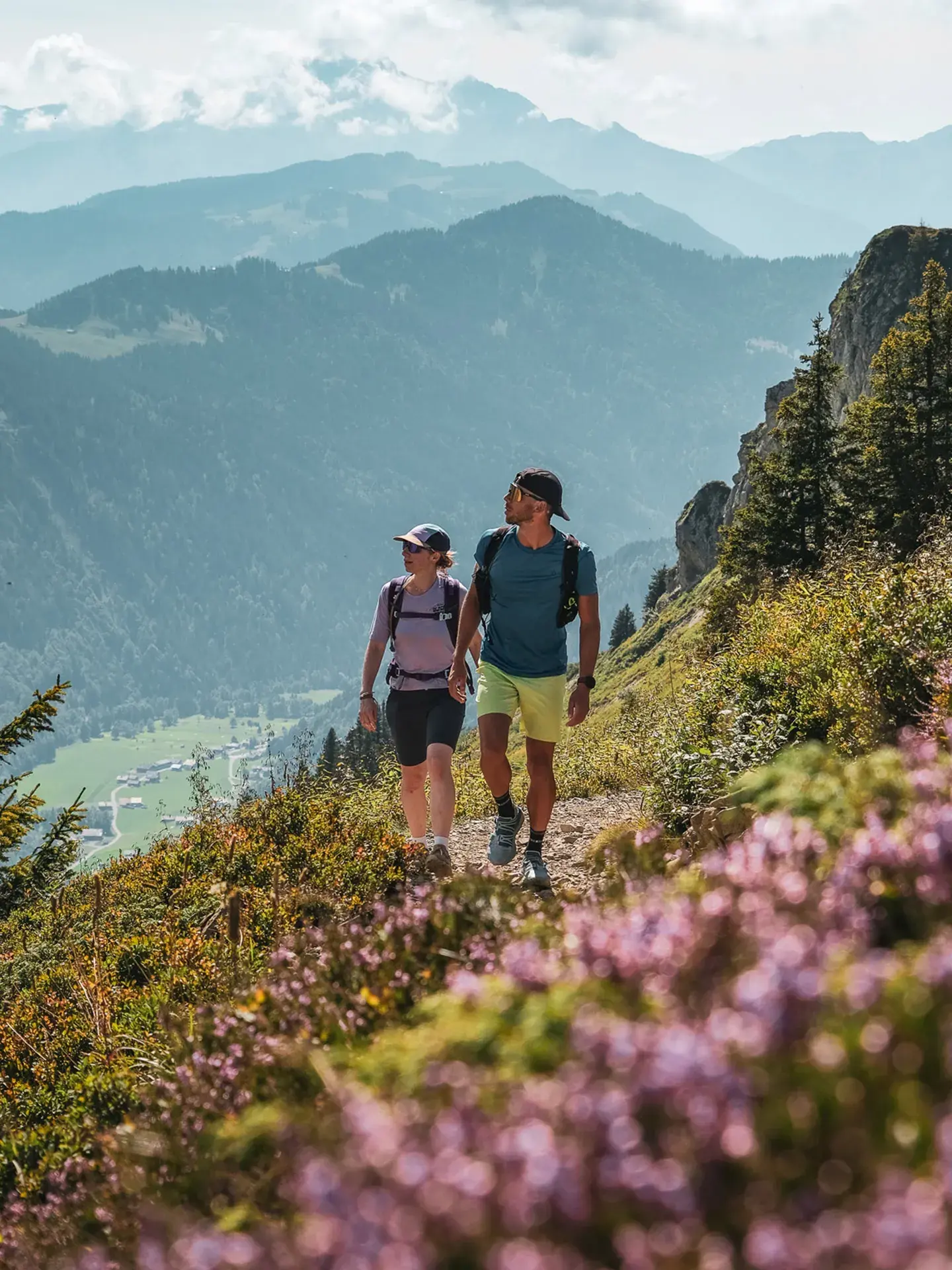 Aravis - Été - Randonnée en couple