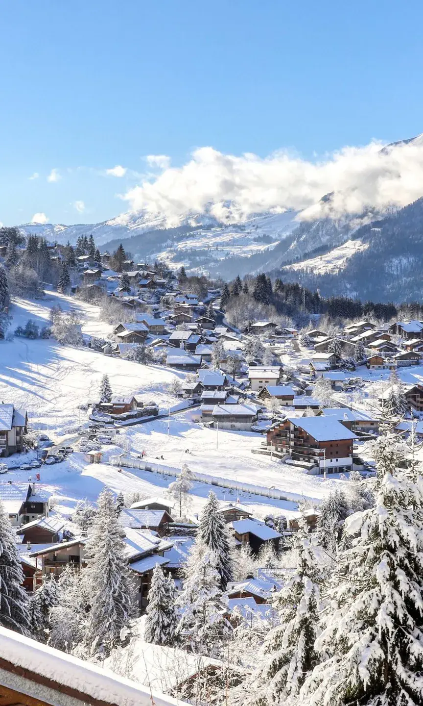 Les Carroz d'Arâches - Hiver - Village