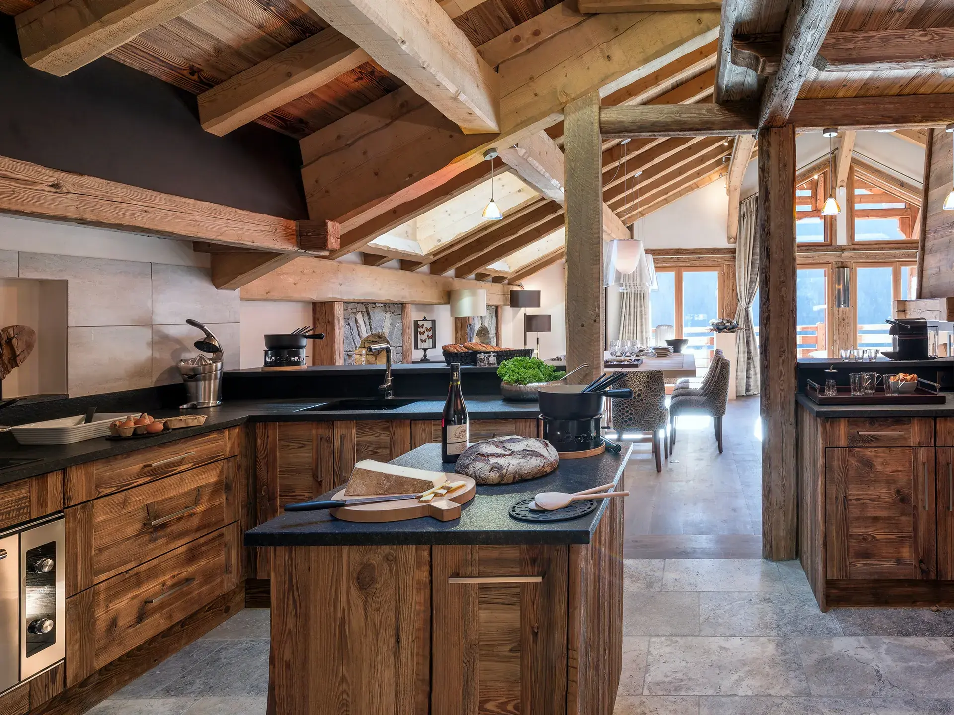 La Ferme de Juliette - Le Grand-Bornand - Été - Cuisine