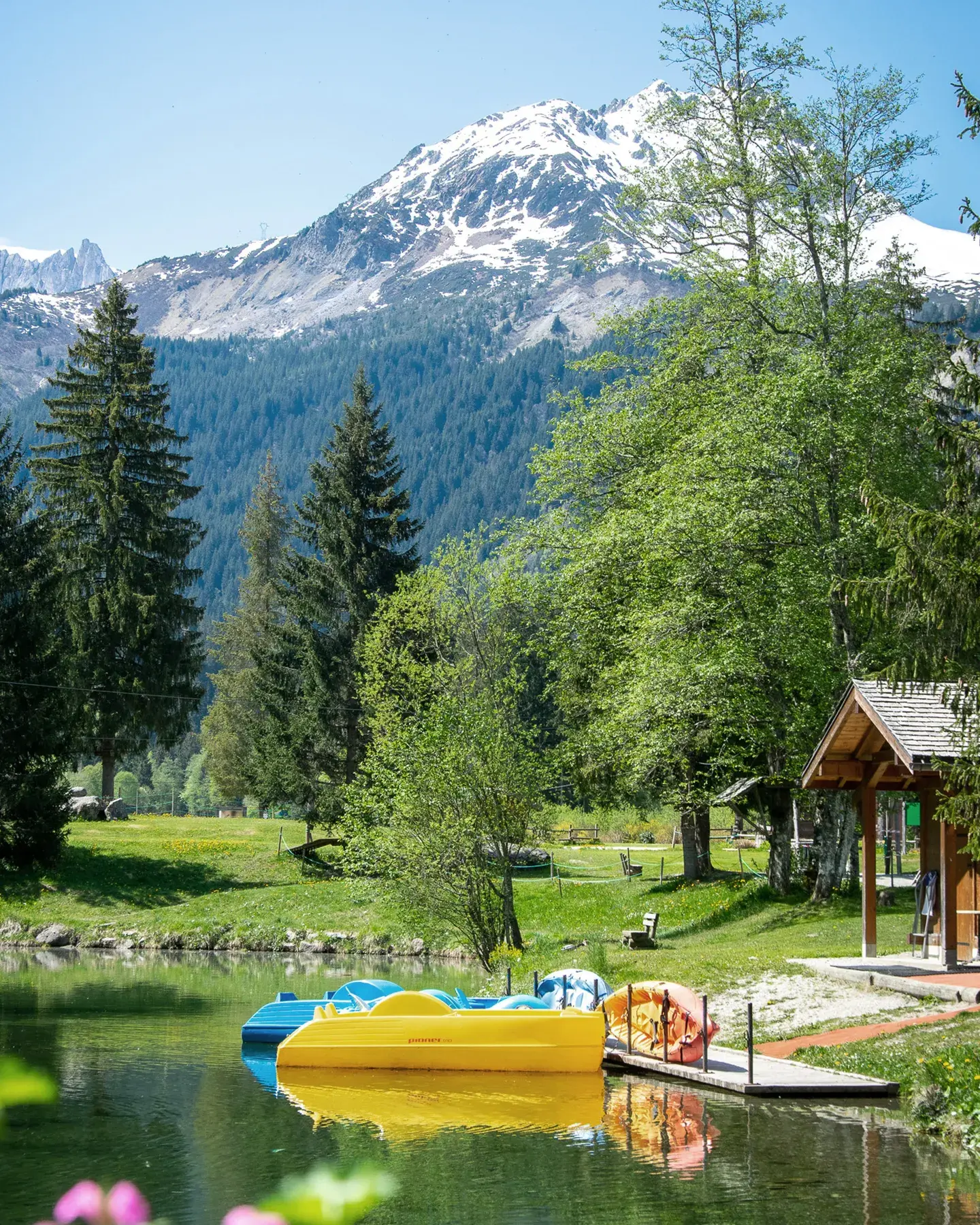 Les Contamines-Montjoie - Parc de loisirs du Pontet