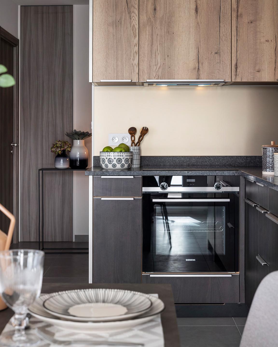 cuisine dans un appartement à vendre de la résidence Clos Marlioz à Aix-les-Bains