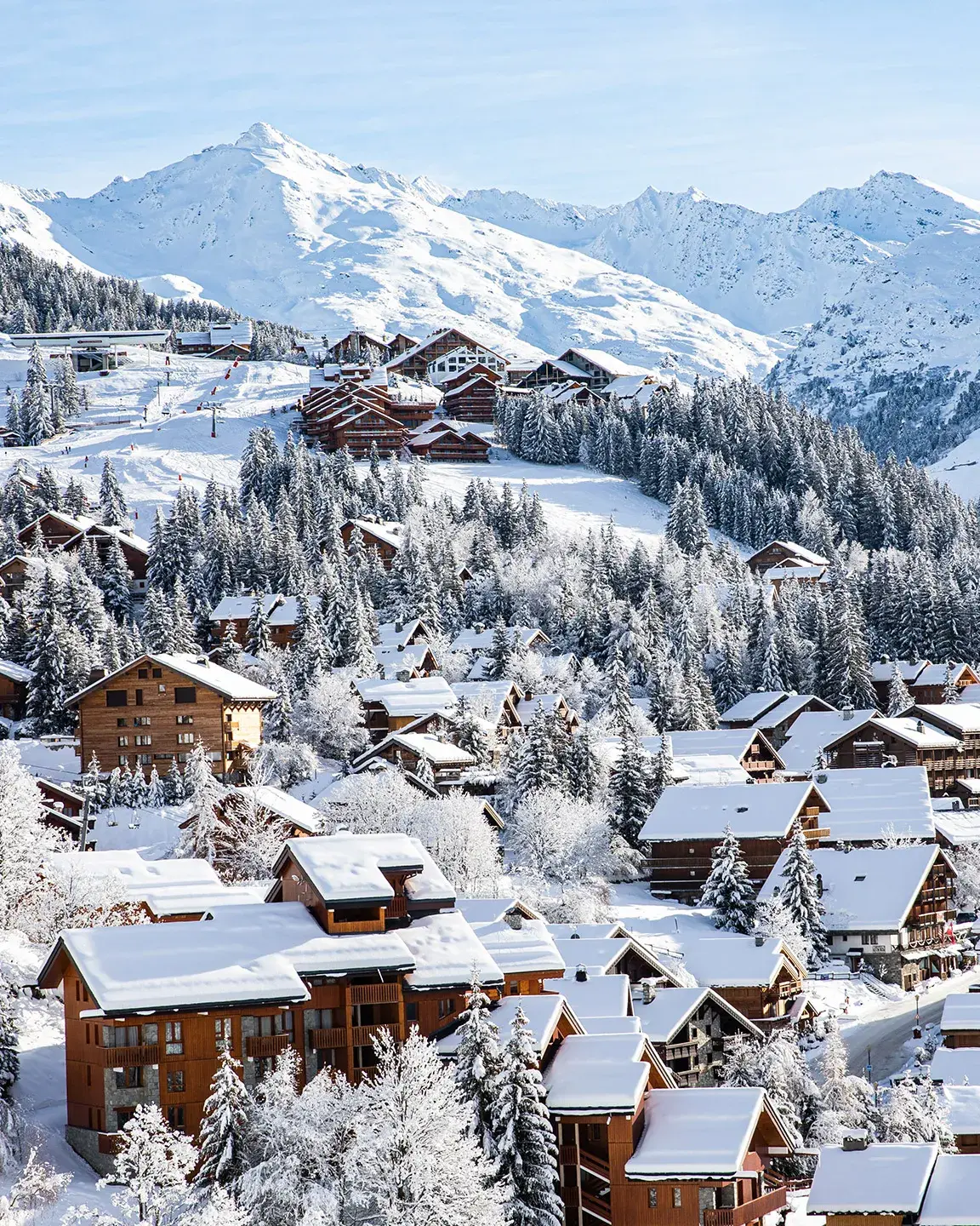 Méribel - Hiver - Village