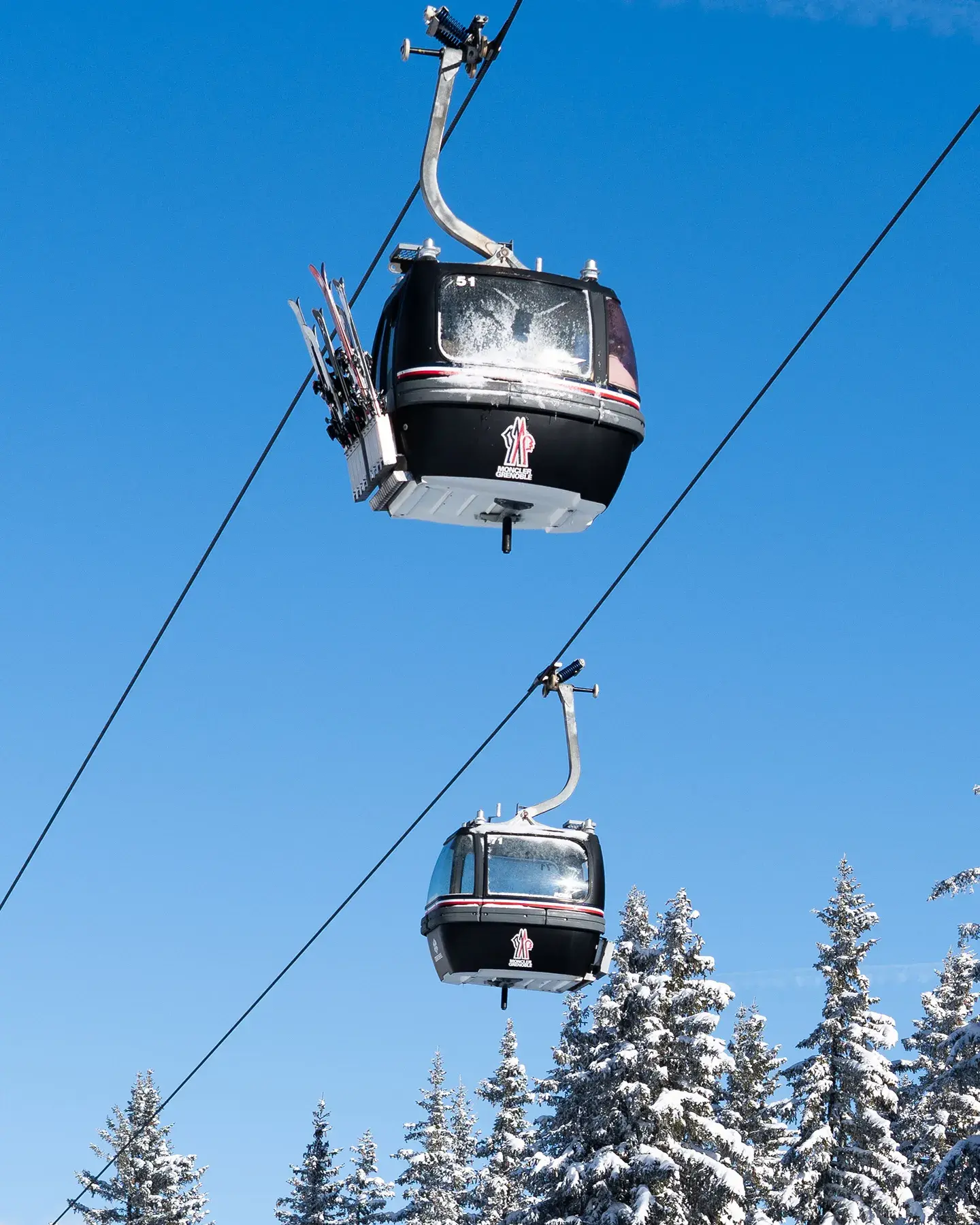Télécabine à Courchevel