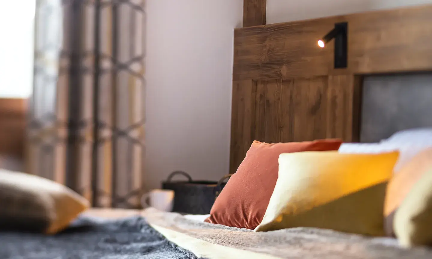 Chambre de la résidence Amaya aux Saisies