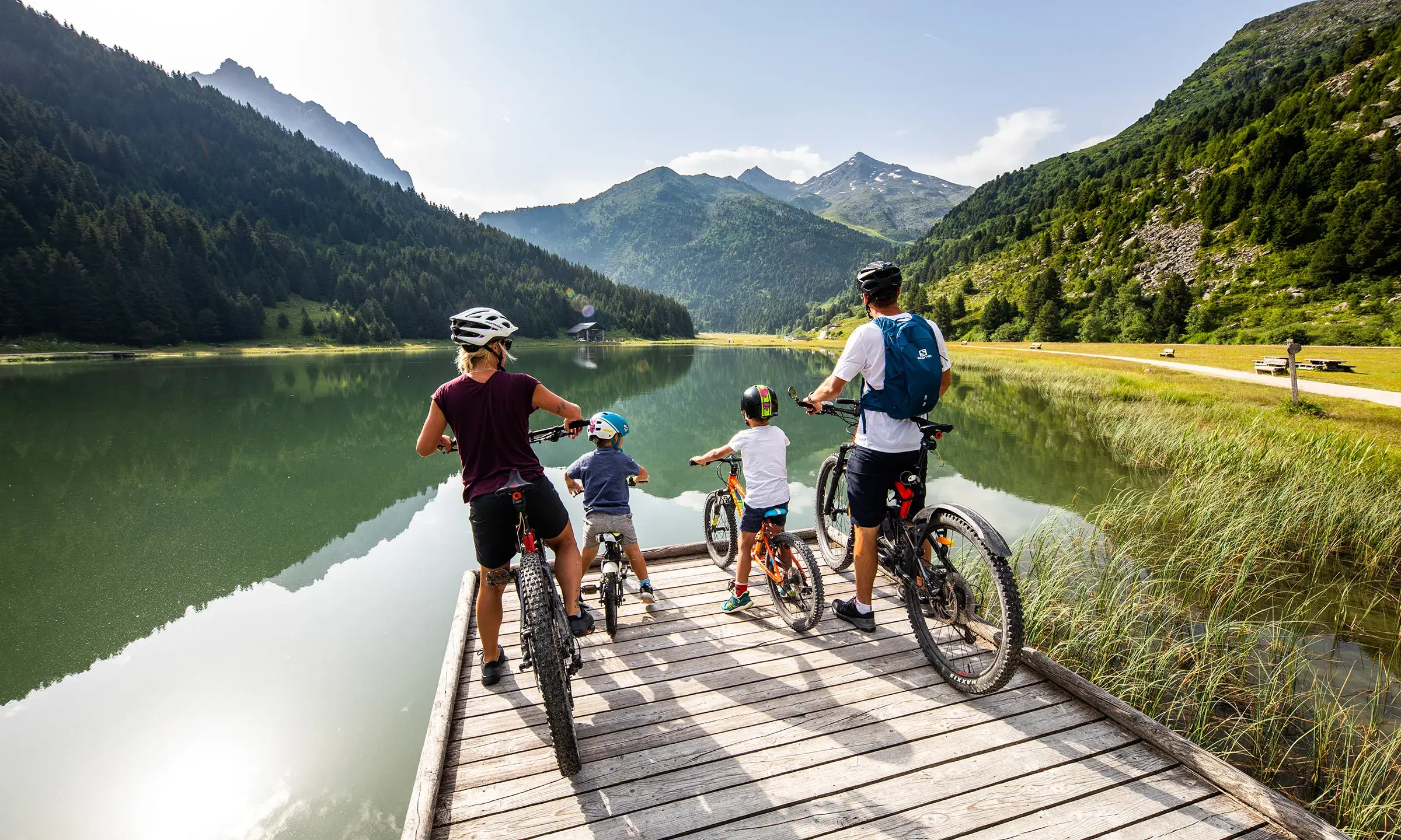 Méribel - VTT - Famille