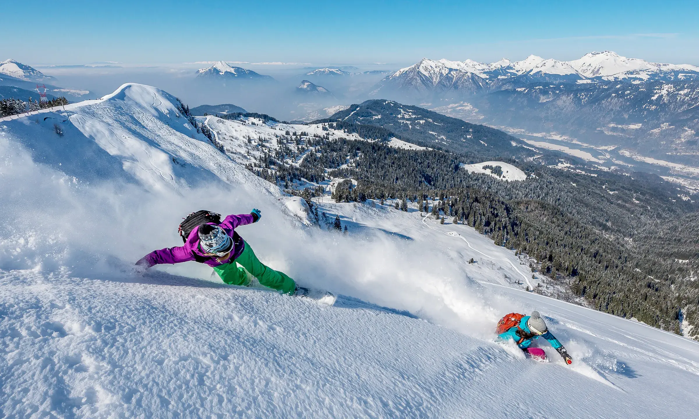 Samoëns - Domaine Skiable Grand-Massif - Skieurs
