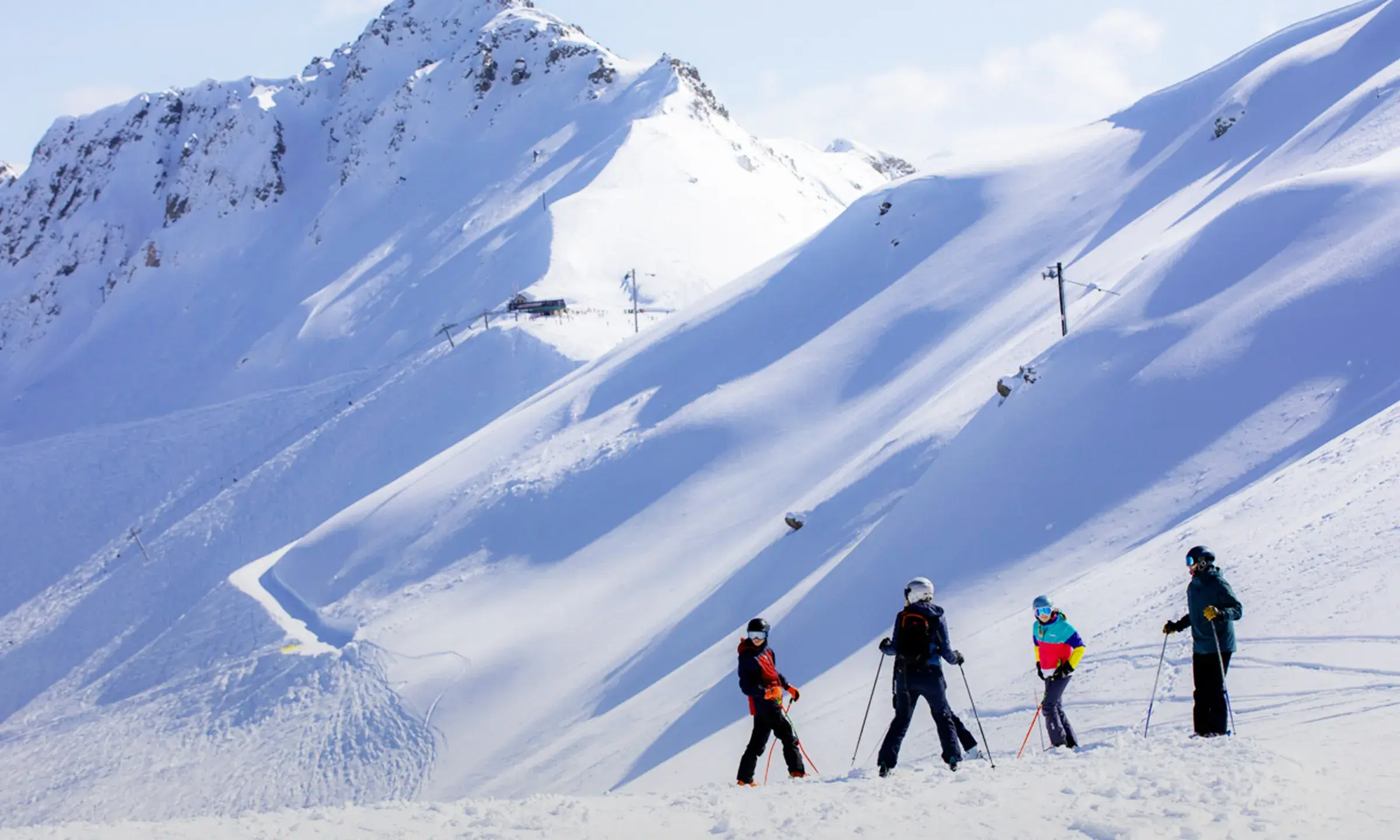 Le Grand Domaine - Valmorel - Hiver - Skieurs