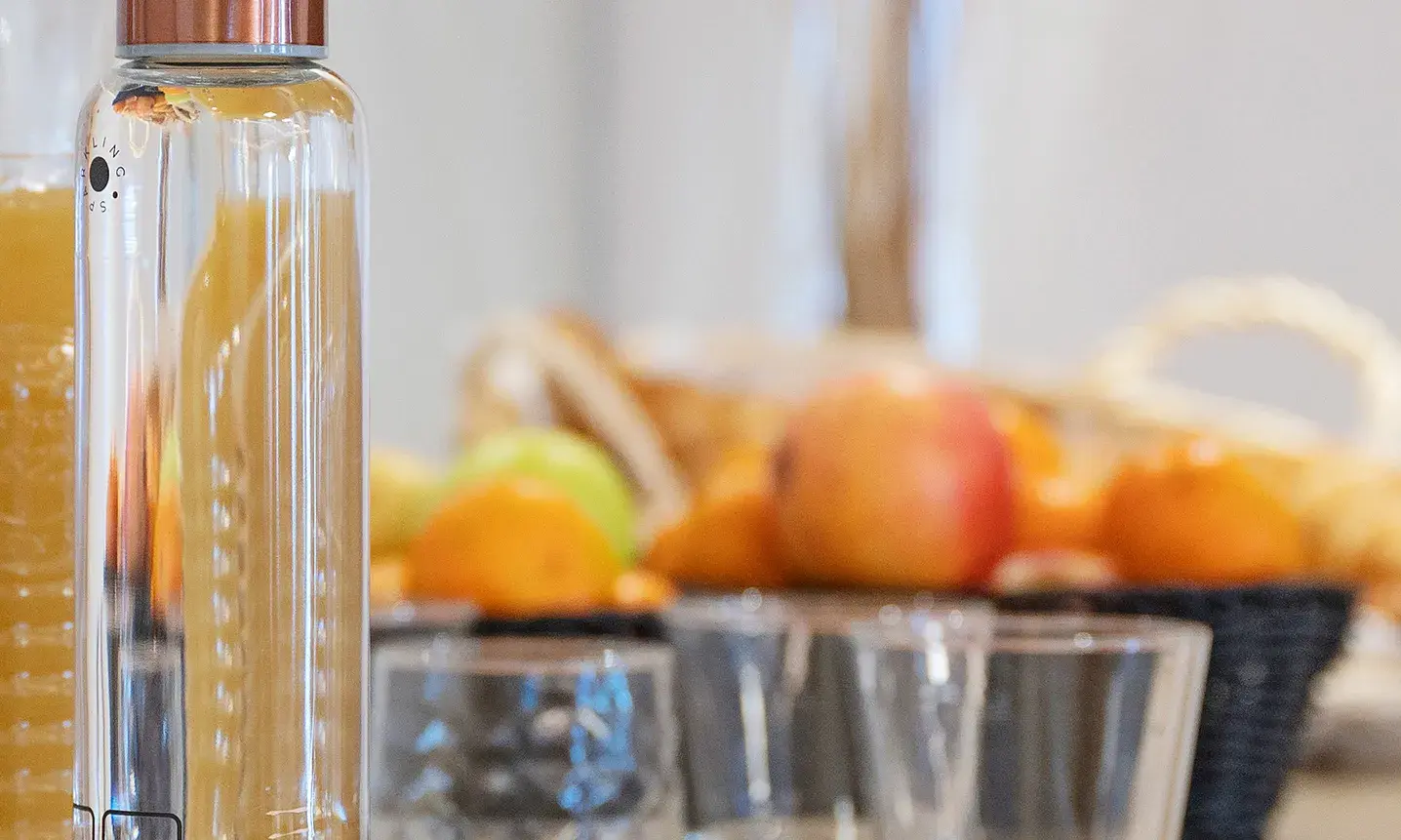 Eau mise à disposition dans une bouteille recyclable