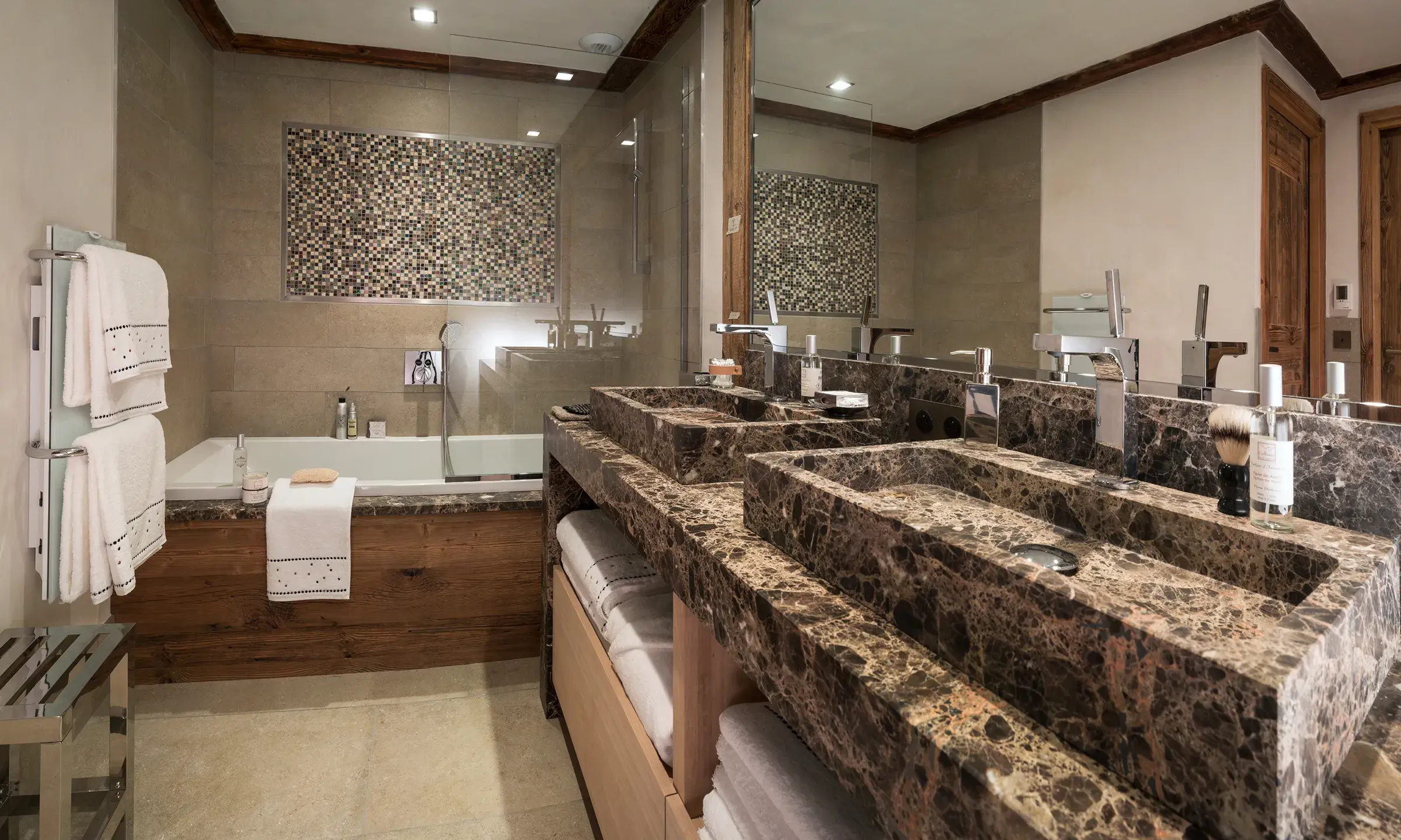 La Ferme de Juliette - Le Grand-Bornand - Salle de Bains - Baignoire