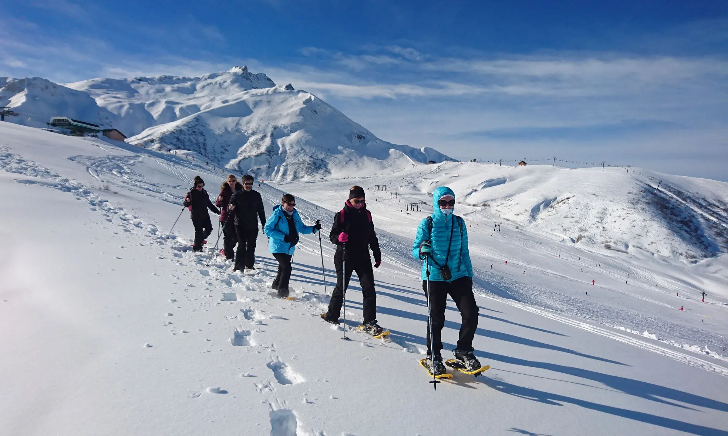 Valmorel - Raquettes