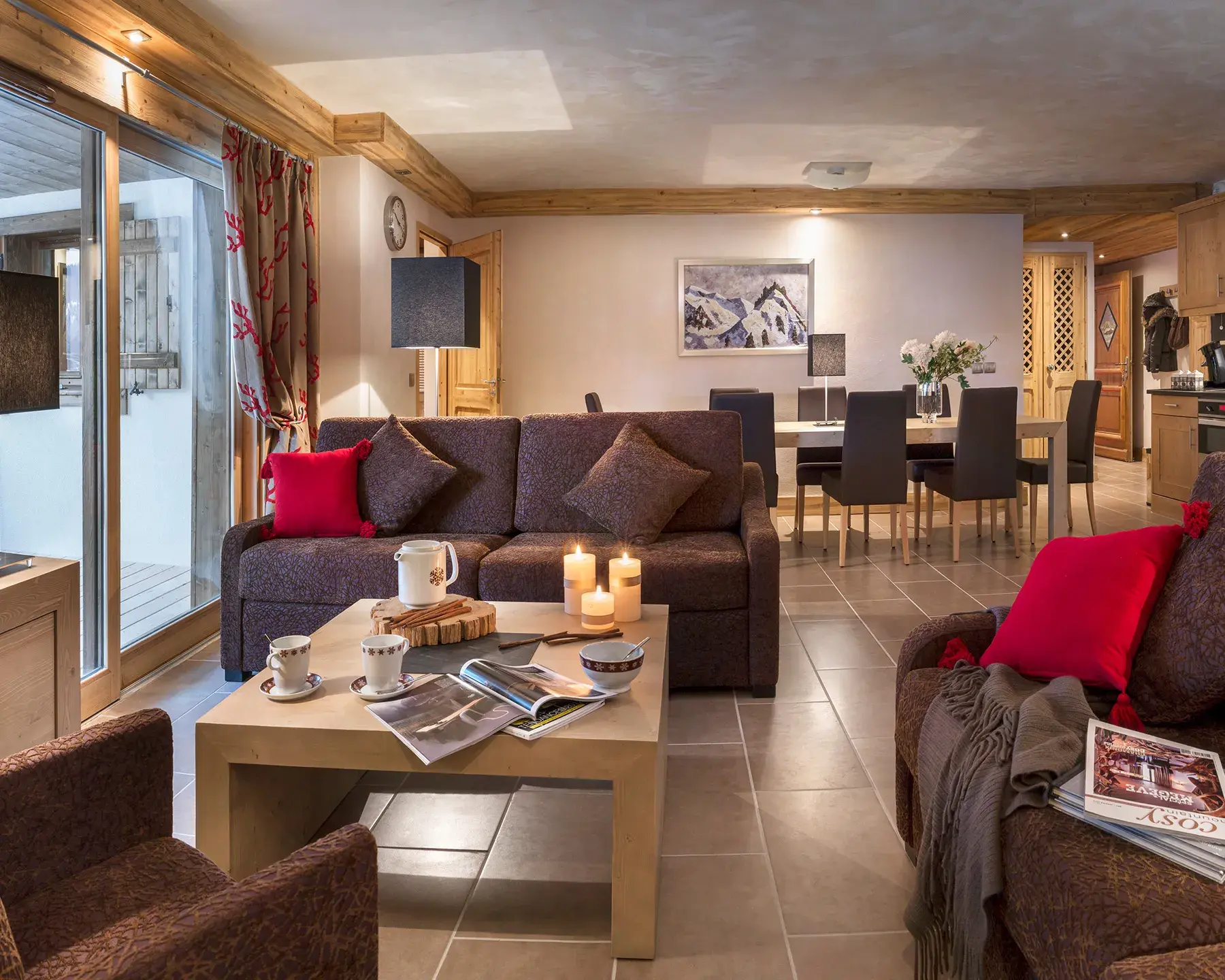 Chalet Anaé - Sainte-Foy-Tarentaise - Pièce à vivre