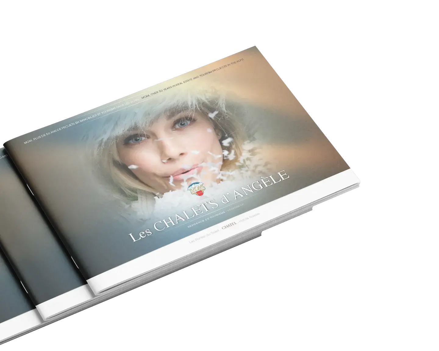 Couverture de la brochure des Chalets d'Angèle à Châtel