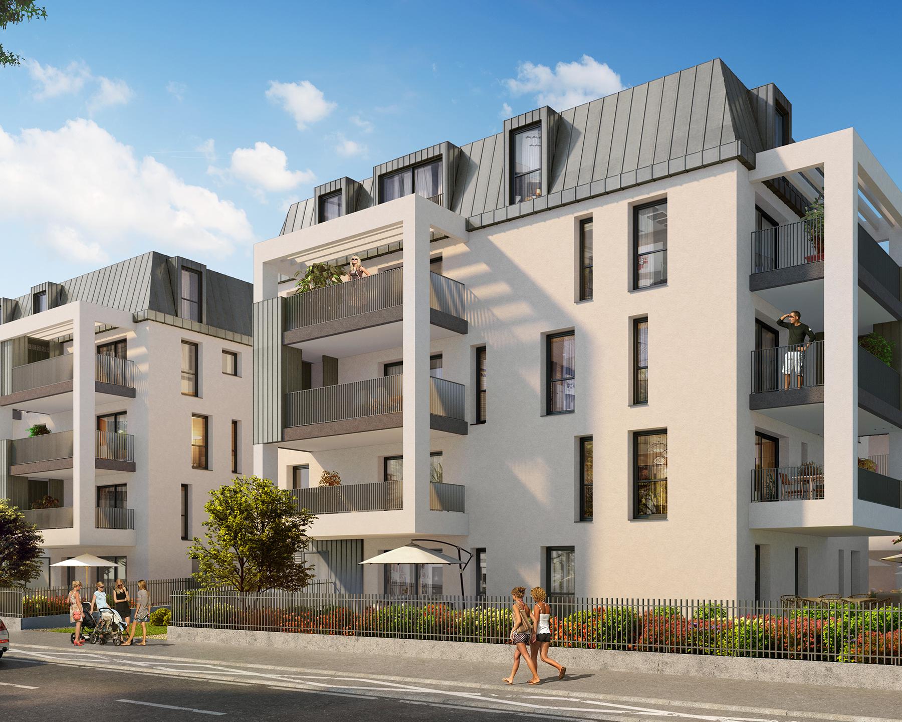 Vue extérieure du Clos Marlioz à Aix les Bains 