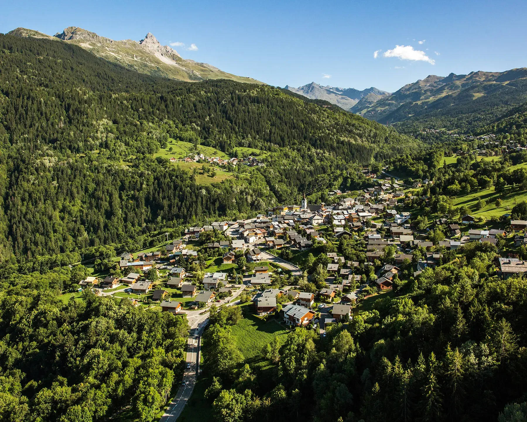Méribel - Été - Village