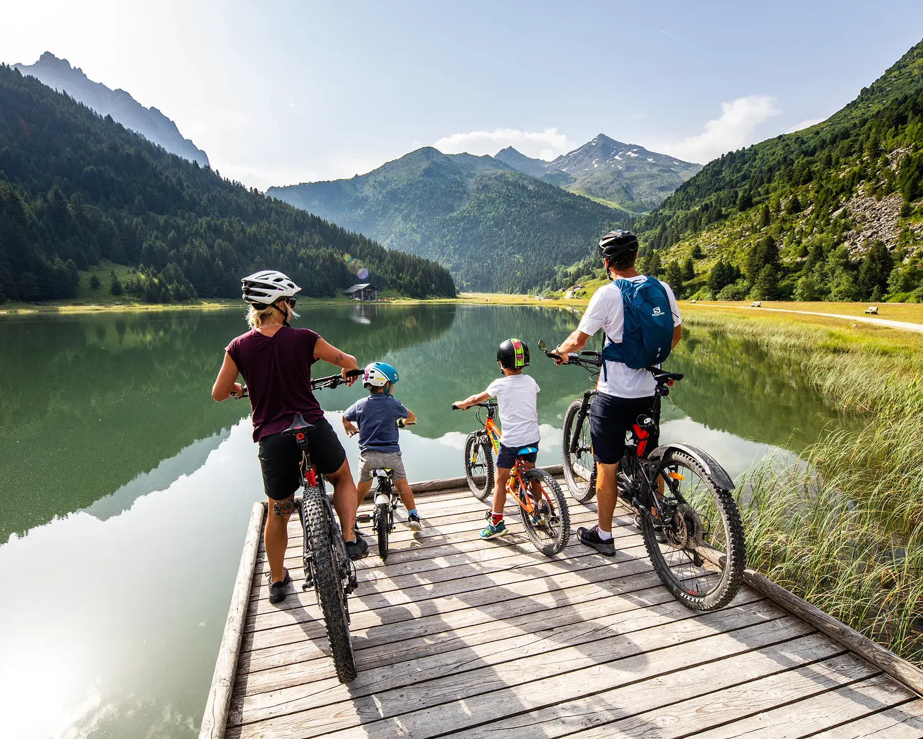 Méribel - VTT - Famille