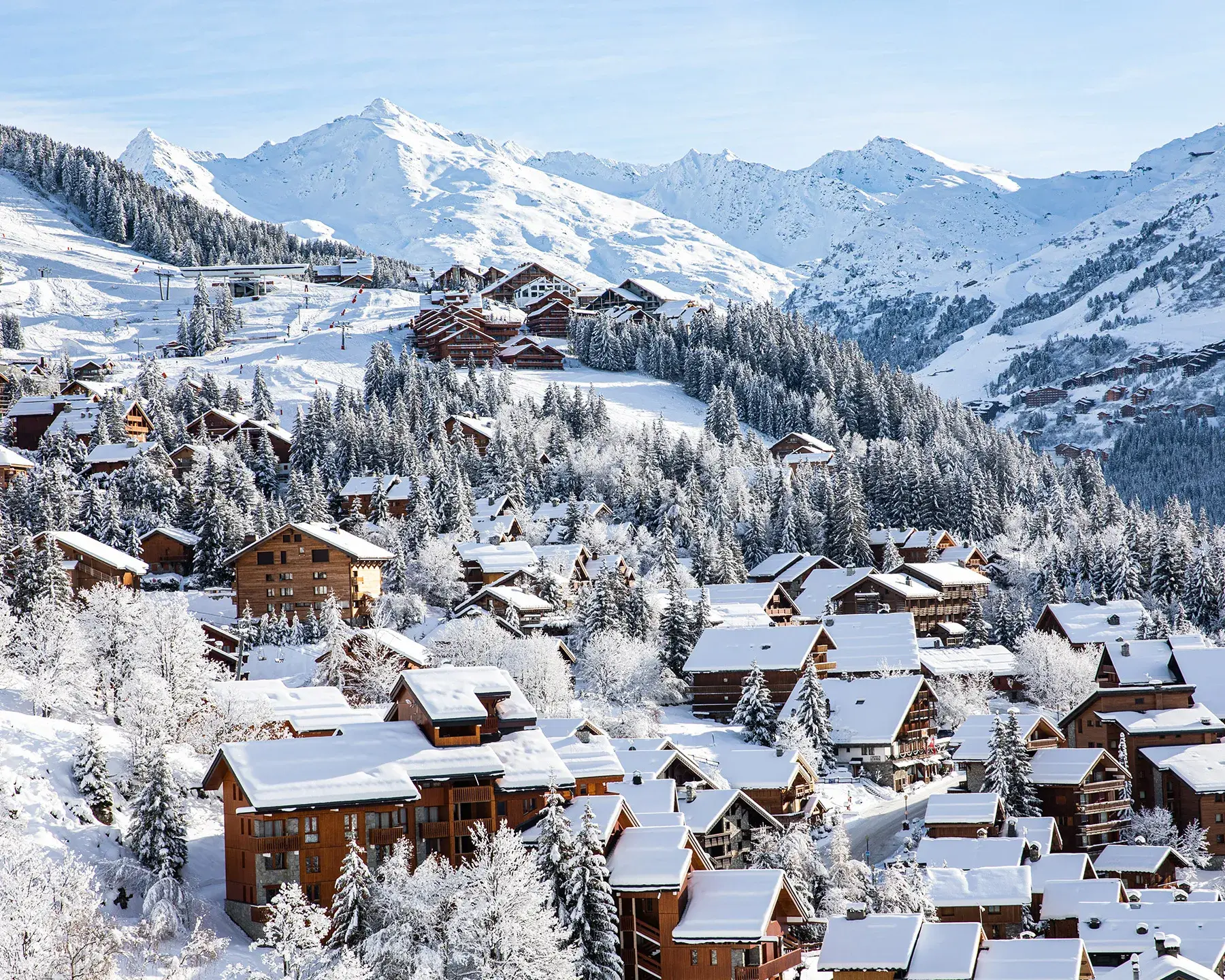 Méribel - Hiver - Village