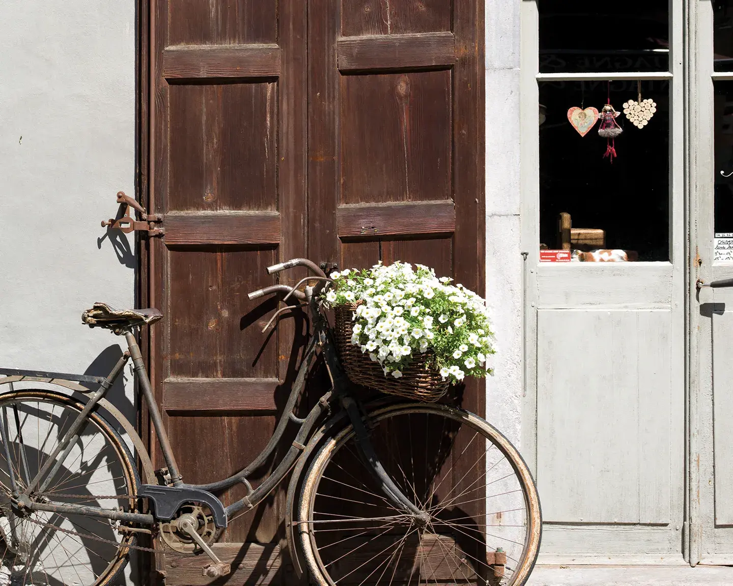 Samoëns - Vitrine d'une boutique