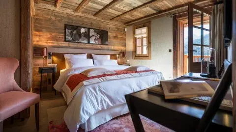 La Ferme de Juliette - Le Grand-Bornand - Chambre avec vue