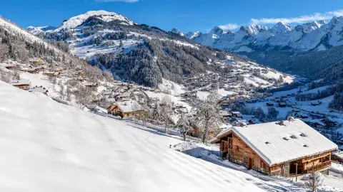 La Ferme de Juliette - Le Grand-Bornand - Hiver - Panorama