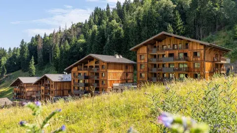 Chalets Láska aux Contamines-Montjoie, extérieur en été